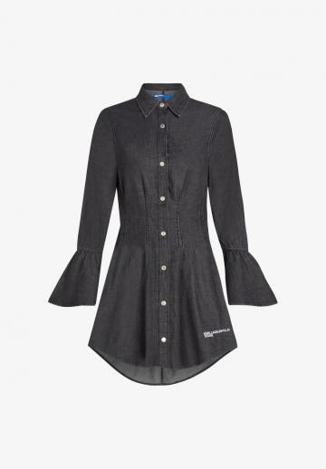 Джинсовое платье