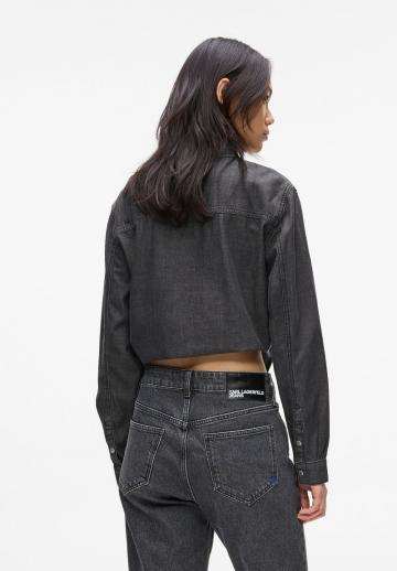 Джинсовая блузка