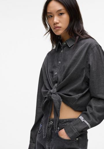 Джинсовая блузка