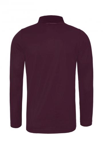 Поло с длинным рукавом