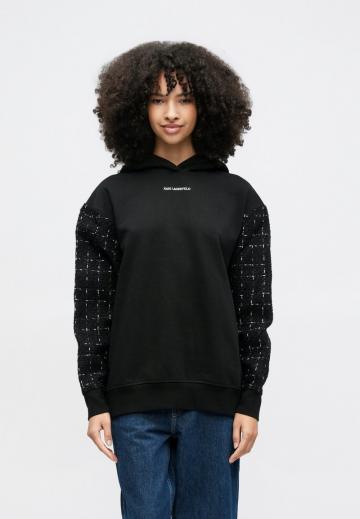 Пуловер с капюшоном