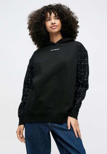 Пуловер с капюшоном