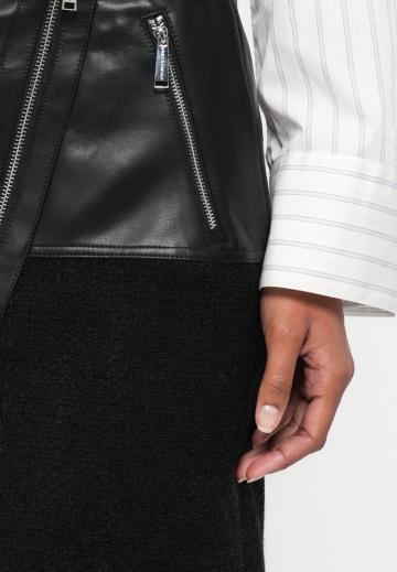 Кожаная юбка
