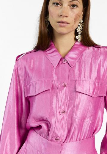 Блейзер с накладными карманами