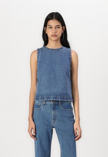 Джинсовая блузка