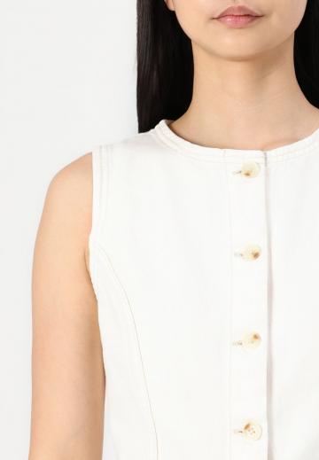 Джинсовая жилетка