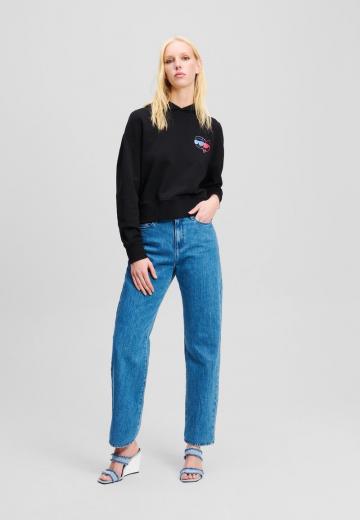 Пуловер с капюшоном