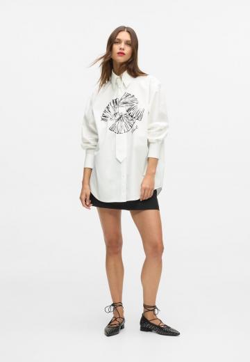 Длинная блузка