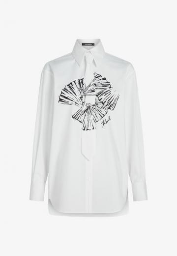 Длинная блузка