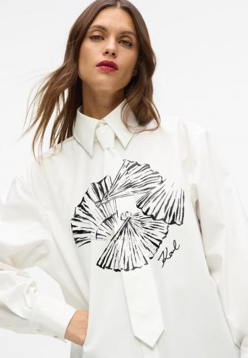 Длинная блузка