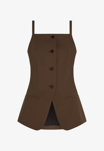 Топ на бретельках