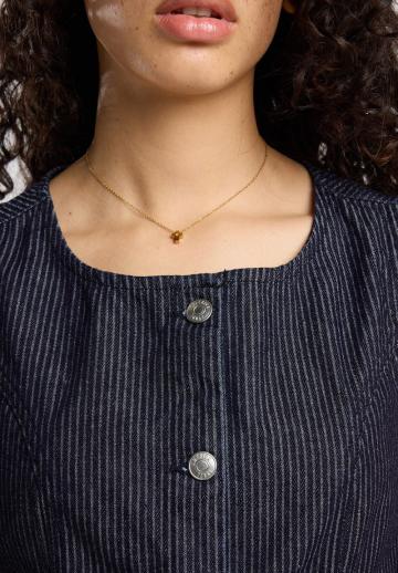 Джинсовая жилетка