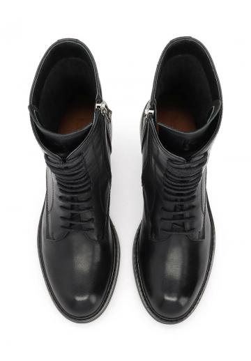 Полусапожки на высоком каблуке