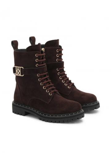 Полусапожки на высоком каблуке