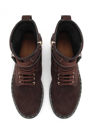 Полусапожки на высоком каблуке