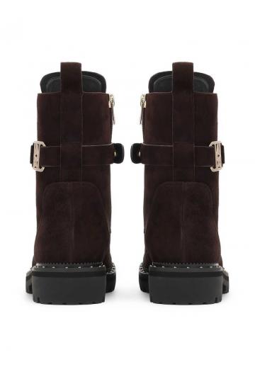 Полусапожки на высоком каблуке