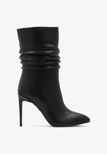 Полусапожки на высоком каблуке