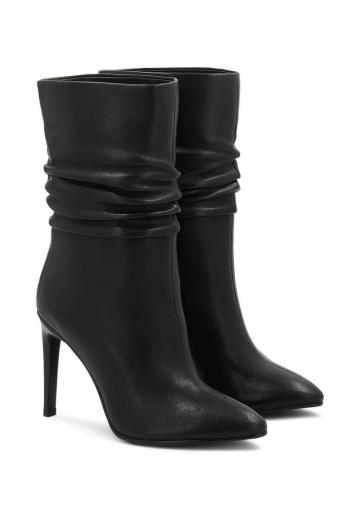 Полусапожки на высоком каблуке