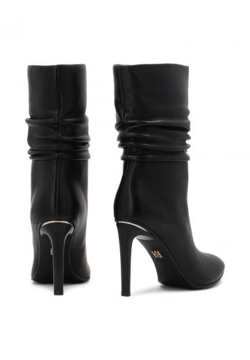 Полусапожки на высоком каблуке