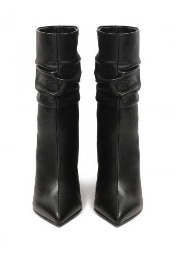 Полусапожки на высоком каблуке