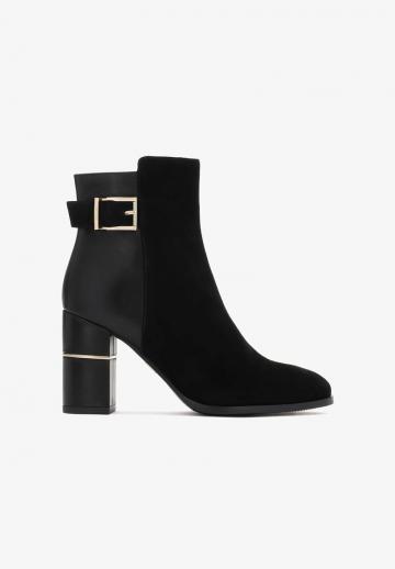 Полусапожки на высоком каблуке