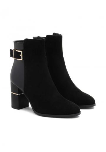 Полусапожки на высоком каблуке