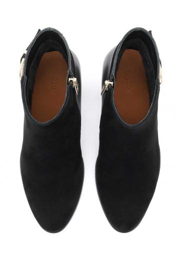 Полусапожки на высоком каблуке