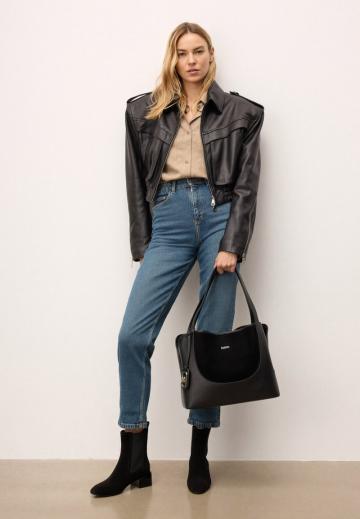 Полусапожки на высоком каблуке