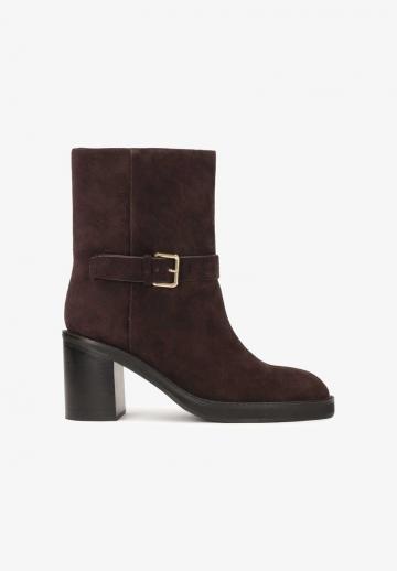 Полусапожки на высоком каблуке