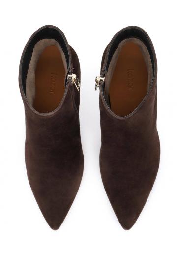 Полусапожки на высоком каблуке