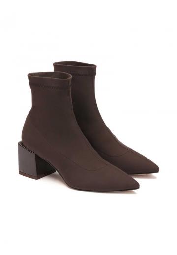 Полусапожки на высоком каблуке