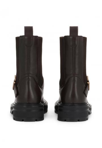 Полусапожки на высоком каблуке