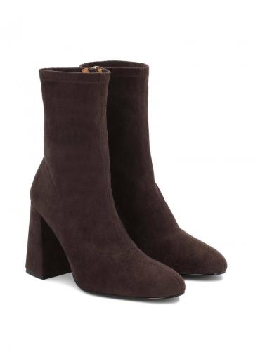 Полусапожки на высоком каблуке