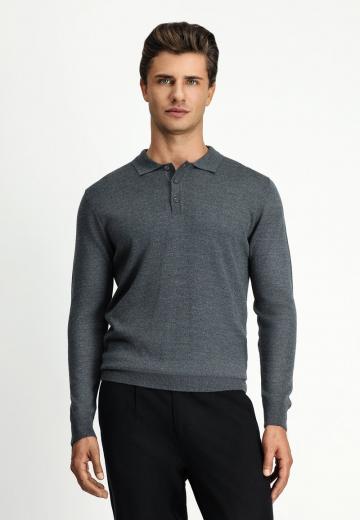 Поло с длинным рукавом