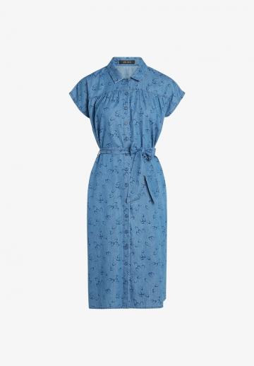 Джинсовое платье