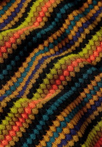 Жаккардовая вязаная кофта