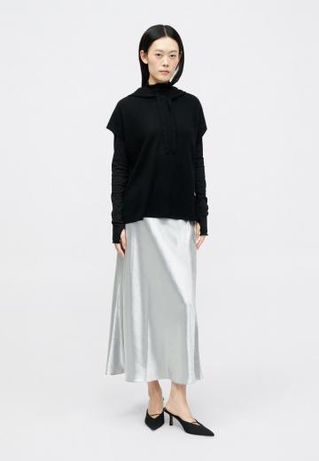 Пуловер с капюшоном