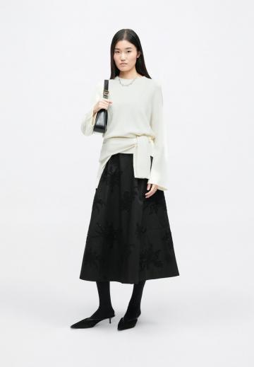 Длинный пуловер