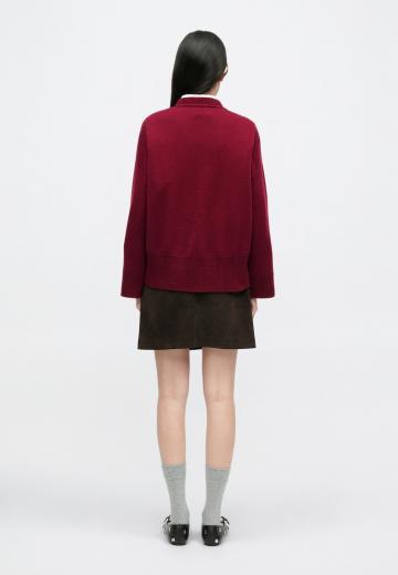 Длинный пуловер