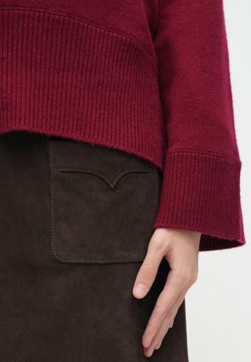 Длинный пуловер