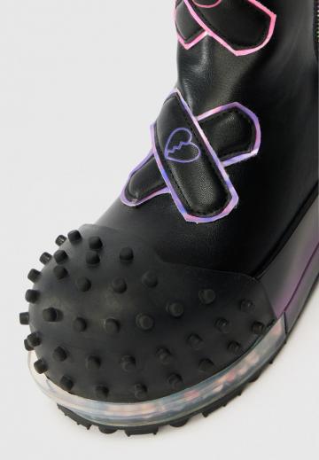 Полусапожки на платформе