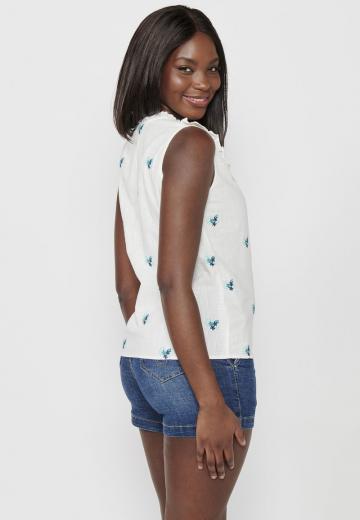 Джинсовая блузка