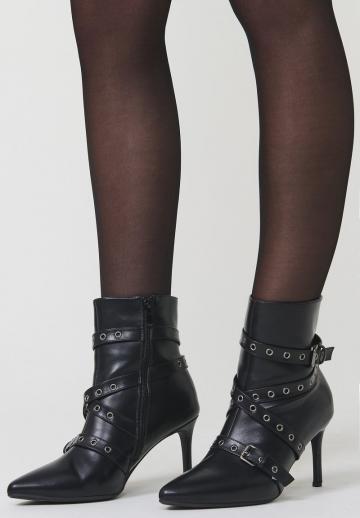 Полусапожки на высоком каблуке