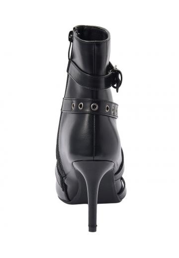 Полусапожки на высоком каблуке