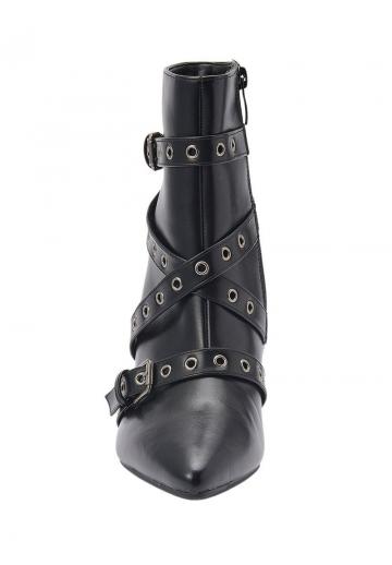 Полусапожки на высоком каблуке