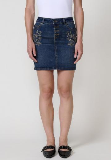 Джинсовая юбка