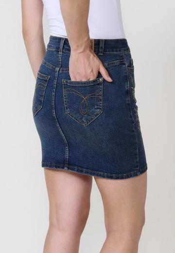 Джинсовая юбка