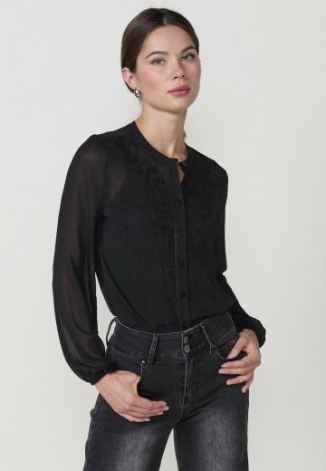 Шифоновая блузка