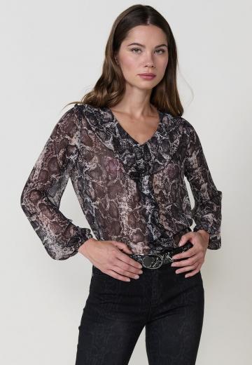 Шифоновая блузка