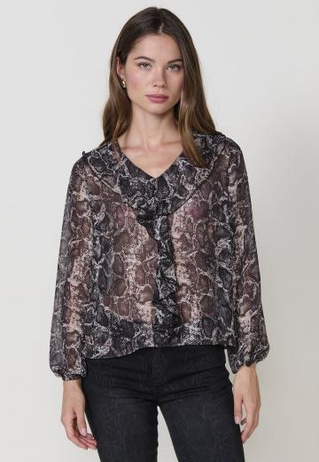 Шифоновая блузка